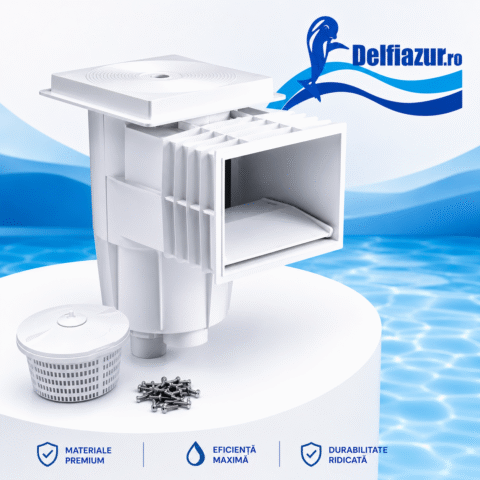 Skimmer cu gura mica pentru piscine din beton