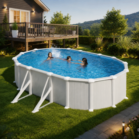 Piscina supraterana Oval Atlantis