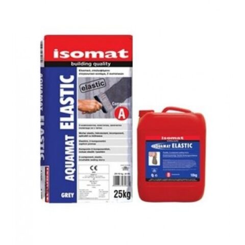 Hidroizolatie bicomponeta 35 kg Isomat Aquamat Elastic