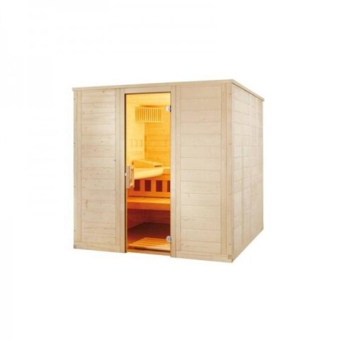 Cabina sauna uscata Wellfun 206x206x204cm