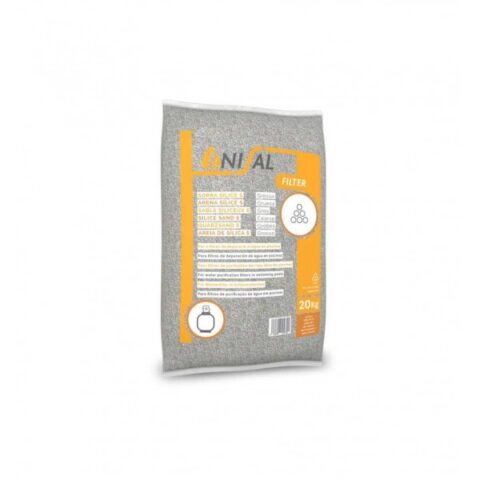 Material filtrant silex
